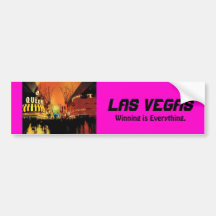 Las Vegas-Autoaufkleber