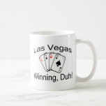 Las Vegas, das Duh Asse gewinnt Tasse