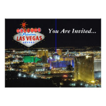 Las Vegas, das Einladungen Wedding ist