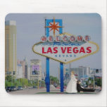 Las Vegas, das Mousepad, Braut-schleppenden Bräuti
