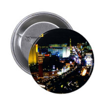 Las Vegas der Streifen nachts Buttons