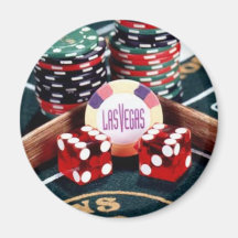Las Vegas-Kasino Kühlschrankmagnet