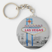 Las Vegas-Zeichen Retro Keychain Schlüsselbänder