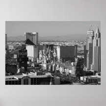 Las Vegasschwarzweiss-Foto Posterdrucke
