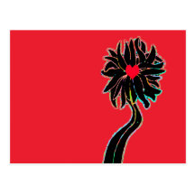 "Lassen Sie es Blume wachsen" Postkarte