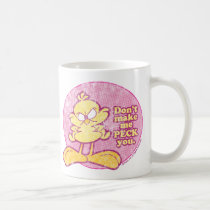 Lassen Sie mich nicht Peck Sie Becher tassen