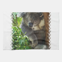 Lässiges Koala-Tuch Handtuch