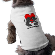 lässt stinky erhalten hunde-t-shirt