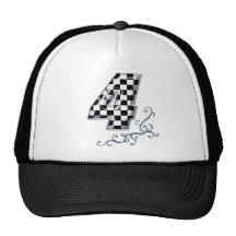 Laufen von Nr. 4 mit dem grauen silbernen Desing Trucker Cap