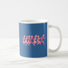 Laufende Frauen running woman Tasse