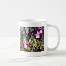 Lavendel-Fuchsien Kaffee Haferl