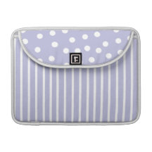 Lavendel und weiße Macbook Prohülse Sleeve Für MacBooks