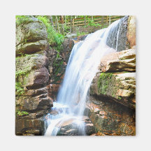 Lawine fällt Wasserfall-New Hampshire-Magnet