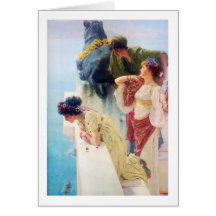 Lawrence Alma-Tadema (1895) 'ein Coign von Vantage Karte