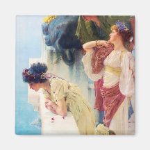 Lawrence Alma-Tadema (1895) 'ein Coign von Vantage Kühlschrankmagnet