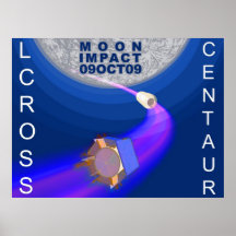 LCROSS Auswirkung Poster