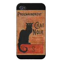 Le Chat Noir iPhone Fall iPhone 4/4S Cover
