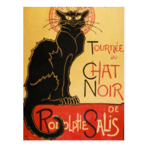 Le Chat Noir Postcard