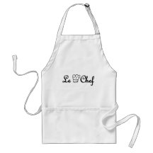 le chef schürze