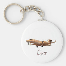 Lear Jet an LOCKEREM SÄUBERN, Lear Schlüsselband