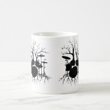 Leben der Schlag zum Tempo von Schaffung ~ Trommel Kaffee Tassen