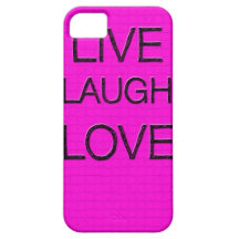 Leben Lachen-Liebe 3D iPhone Fall iPhone 5 Schutzhülle