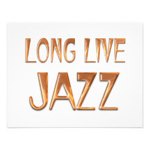 Leben lang Jazz Personalisierte Ankündigungen