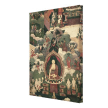Leben von Buddha Sakymuni Gespannte Galerie Drucke