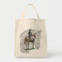 Lebensmittelgeschäft-Taschen-Tasche Dressage-Pferd