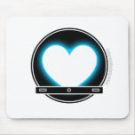 Lebhaftes Herz Mousepad