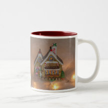 Lebkuchen-Haus-Porzellan Teetasse