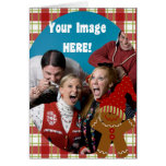 Lebkuchen-Weihnachtsfotokarten