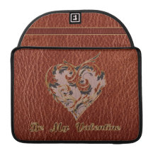 Leder-Blick Valentinsgruß weich Sleeve Für MacBooks