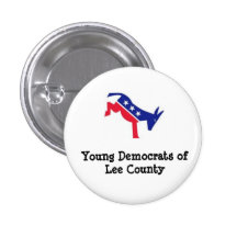 Lee County Junge Demokraten Button