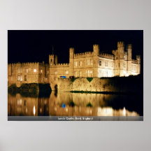 Leeds Castle, Kent, England Plakat