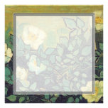leere Einladung, wilde Rosen Van Gogh