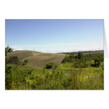 Leere Karte: Templeton CA Wein-Land