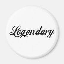 Legendäre Legende Kühlschrankmagnete
