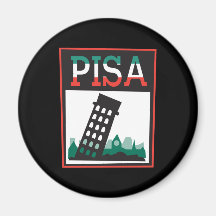 Lehnender Turm von Pisa Kühlschrankmagnete