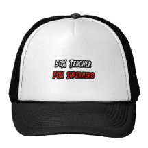 Lehrer/Superheld Trucker Mützen