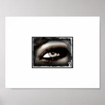 Leinwand "Black Eye" Posterdrucke