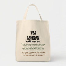 Leinwand-Tasche Tims Minchin