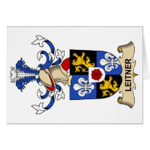 Leitner Familienwappen Karten