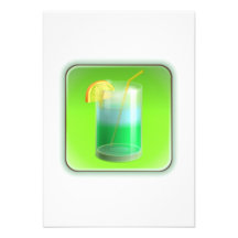 Lemon Water Drink Personalized Invite