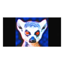 *Lemur* wilde Geist-Entwürfe Bild Karte