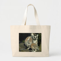 Lemurs Leinentaschen