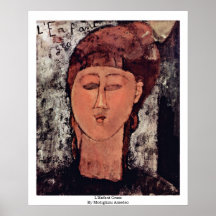 L'Enfant Gras durch Modigliani Amedeo Plakat