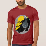 LENIN MIT KOPFHÖRER Crew-Hals-T-Shirt