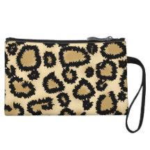 Leopard-Druck-Muster, Brown und Schwarzes