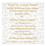 Leopard-Pelz-Hochzeit Einladungskarten